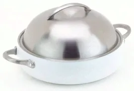 Жаровня для курицы с крышкой d 30 см London White, GREEN PAN, GREEN PAN