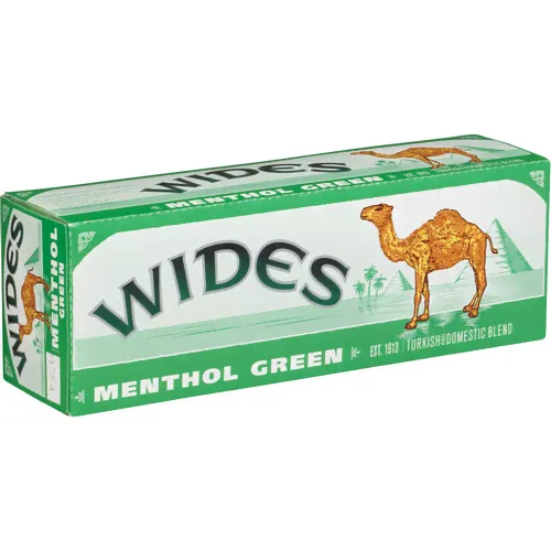 Camel Menthol Green Wides (USA) - Пачка
