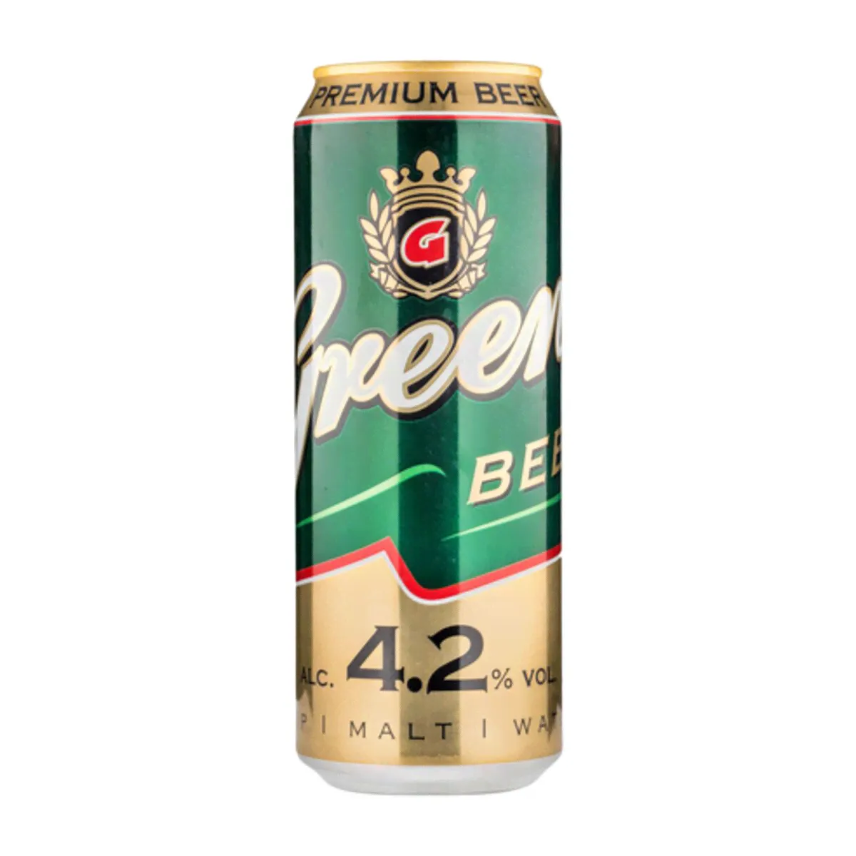 Пиво Green Beer, светлое, пастеризованное