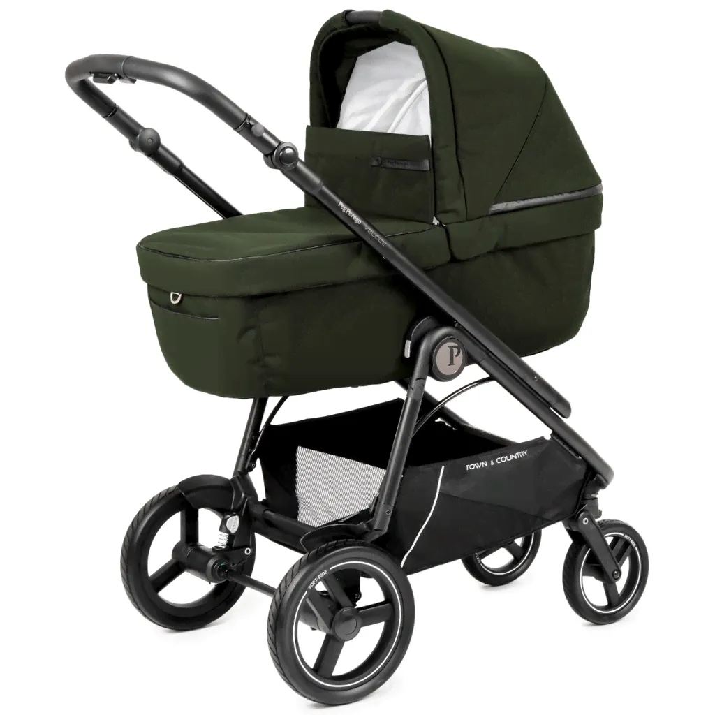 Детская коляска 3 в 1 Peg Perego Veloce TC Lounge Green-3