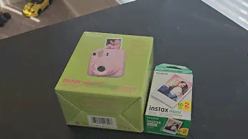 Fujifilm Instax Mini 12 Unboxing - Instant Portable Camera #fujifilm