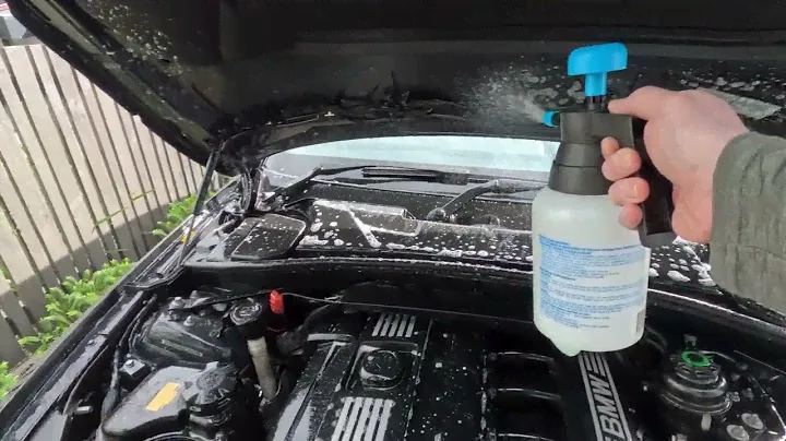Engine clean with Koch Chemie GS